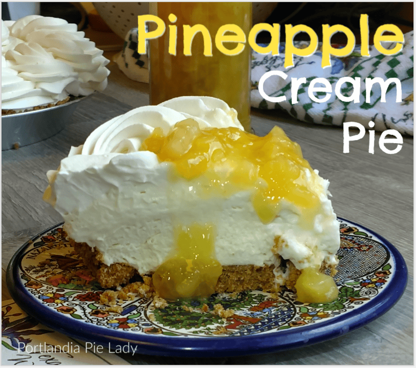 Bring in spring with Pineapple Cream Pie; super creamy & lightly sweetened, topped with a homemade Pineapple Sundae Sauce that will have you singing the Song of the Islands with every bite.